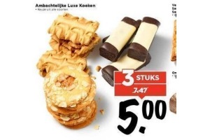 ambachtelijke luxe koeken