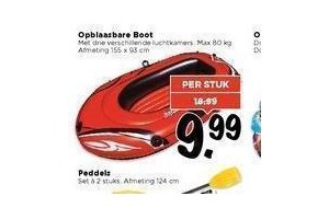 opblaasbare boot