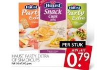 haust party extra of snackcups