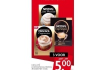 nescafe koffiespecialiteiten