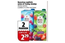 roosvicee multivit 50 50 of fruitig drankje