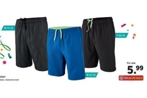 crivit herensportshort