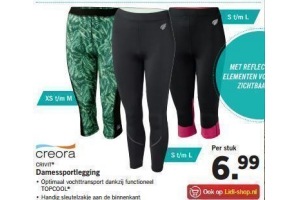 creora damessportlegging