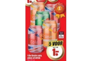 1 de beste cola sinas of drink