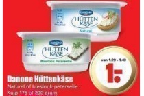 danone huettenkaese naturel of bieslook peterselie