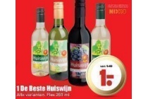 1 de beste huiswijn 250 ml