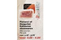florucci of hoogvliet italiaanse vleeswaren