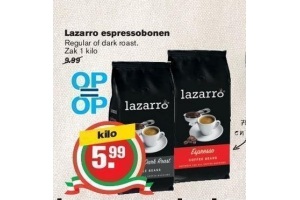 lazarro espressobonen