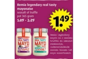 remia legendary real tasty mayonaise