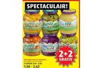 hak potgroenten en appelmoes