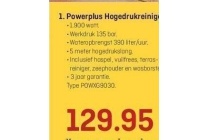 powerplus hogedrukreiniger