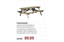 picknicktafel