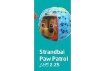 strandbal paw patrol