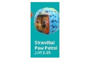 strandbal paw patrol