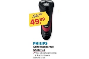 philips scheerapparaat s1310 04