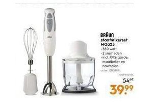 braun staafmixerset mq325