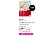 leaders daily wonders vochtherstellend masker