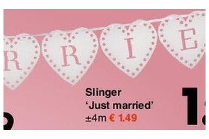 slinger just married