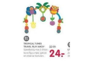 tropical tunes travel play arch