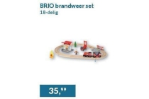 brio brandweer set