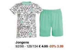 jongens pyjama