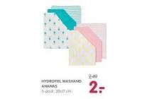 hydrofiel washand ananas