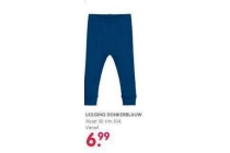 legging donkerblauw