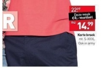 scapino korte broek