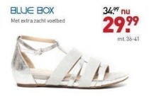 blue box sandalen