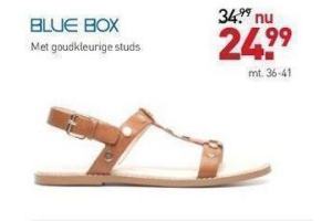 blue box sandalen