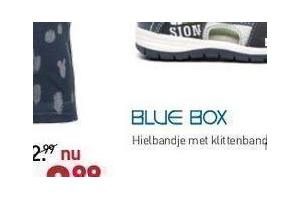 blue box hielbandje met klittenband