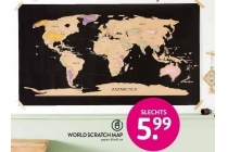 world scratch map