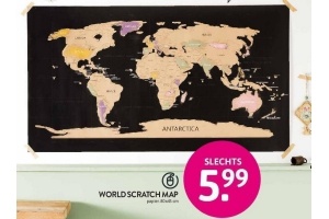 world scratch map