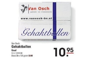 van osch gehaktballen