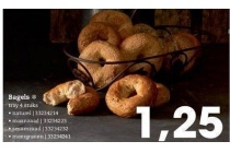 nu 4 bagels voor eur1 25