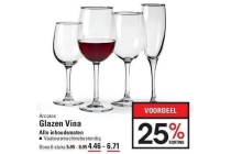 arcoroc glazen vina