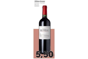 chateau brassac wijn nu eur5 50 per fles