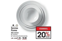 intermezzo servies parma