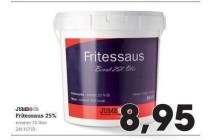 jumbo fritessaus 25 nu eur8 95 per stuk