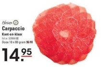 carpaccio