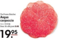 angus carpaccio