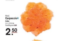 carpaccio zalm
