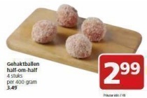 gehaktballen half om half