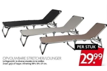 opvouwbare stretcher lounger