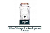 kilner vintage drankendispenser 5 liter