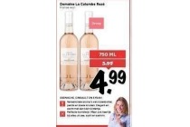 domaine la colombe rose