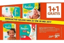 pampers premium protection en baby dry pants