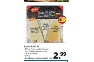 spaans kaastrio