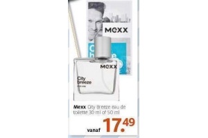 mexx city breeze eau de toilette