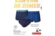 herenzwembroek voor eur4 99